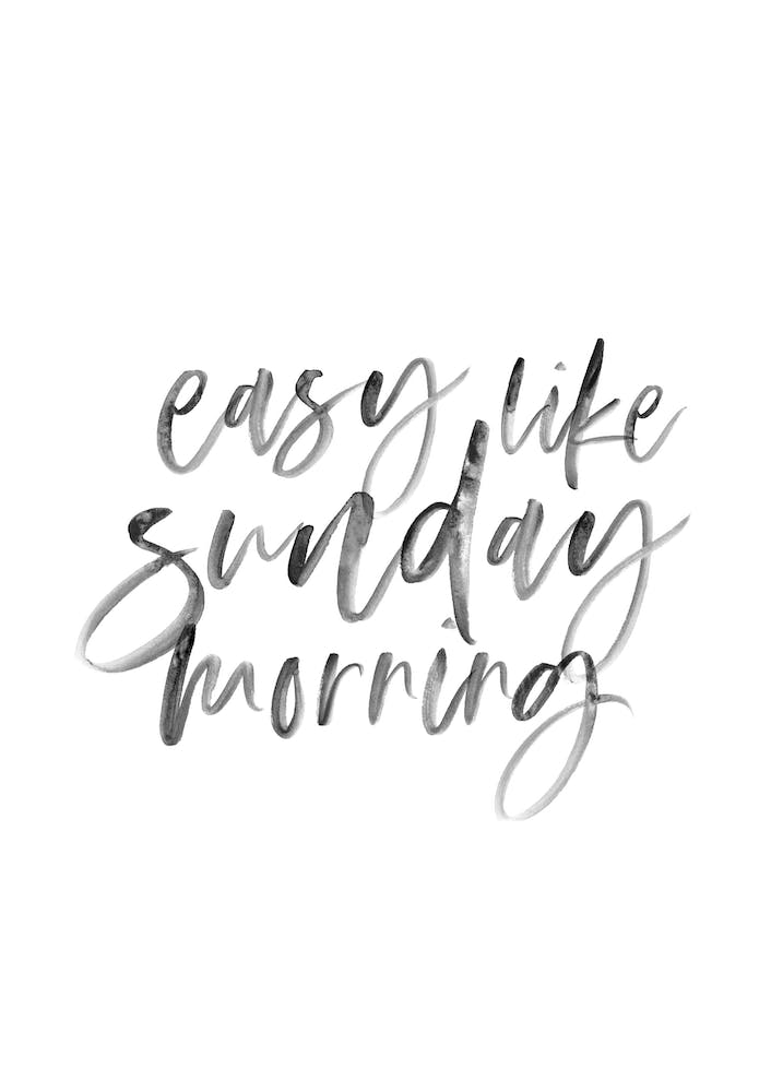 Easy Like Sunday Morning III