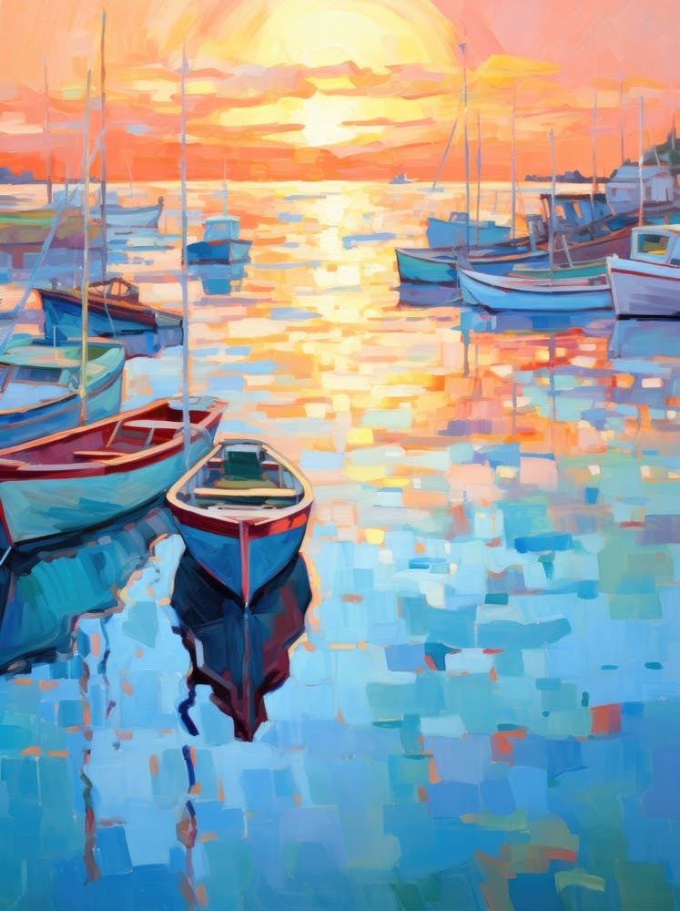 Sunset Boats 1