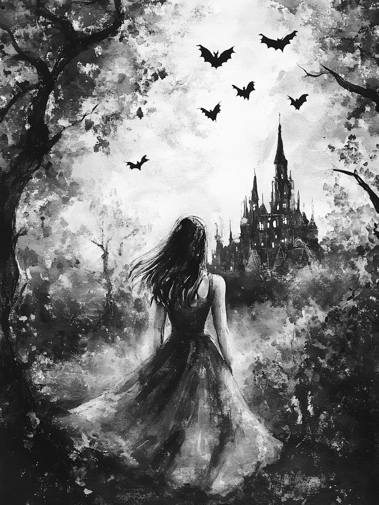 Girl In The Forest