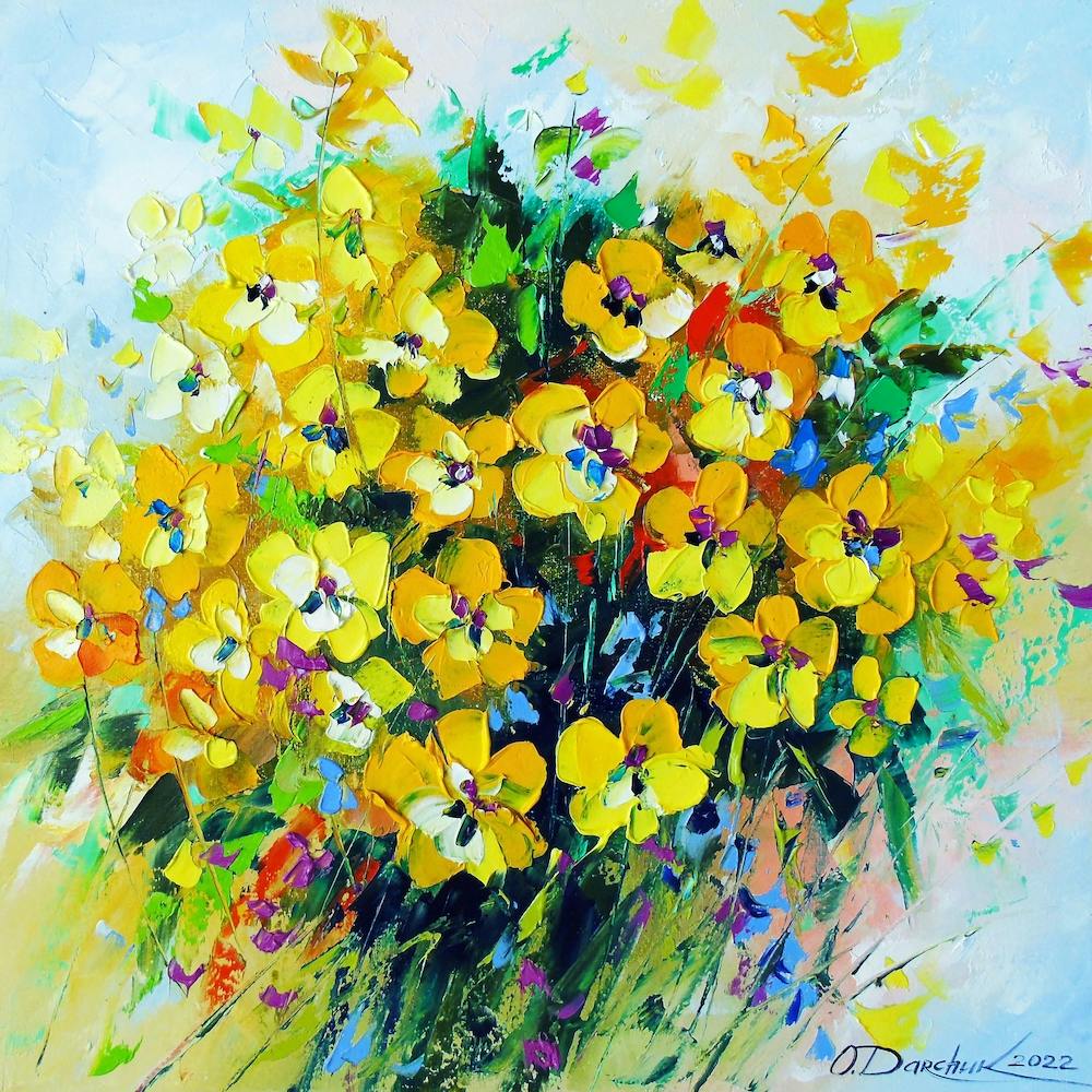 Bouquet of yellow flowers