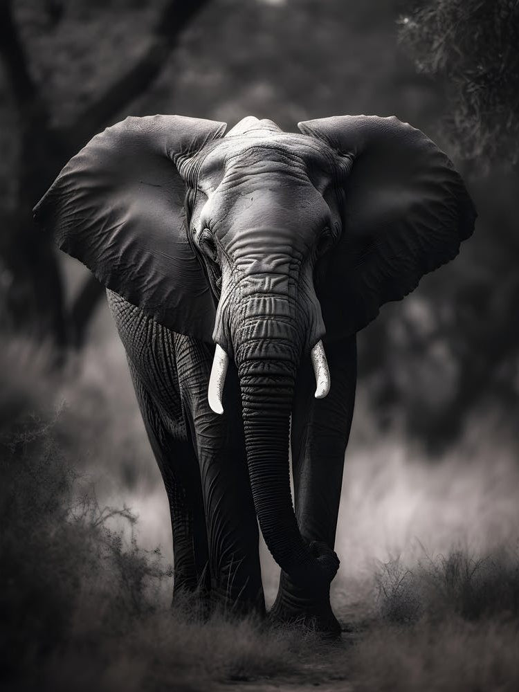 Elephant In The Wild 1