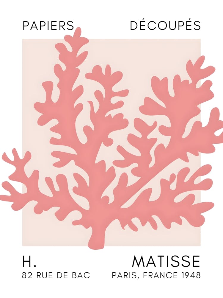 Henri Matisse Coral Reef 7