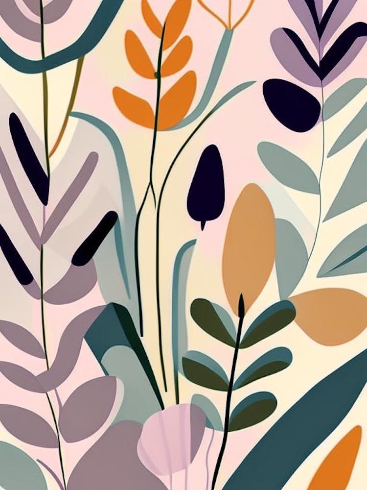 Veronica Wildflower Modern Muted Colours 1