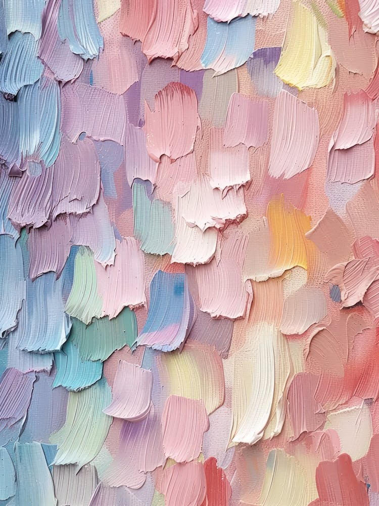 Pastels Impasto Brush Strokes 7