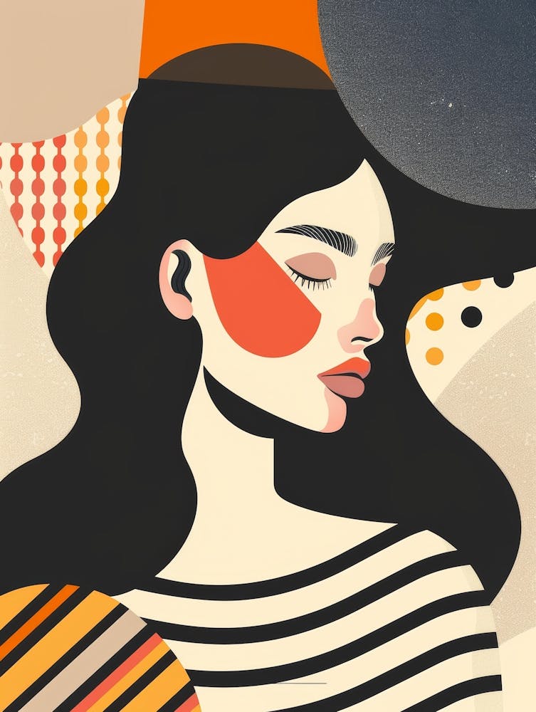 Abstract Of A Woman 81