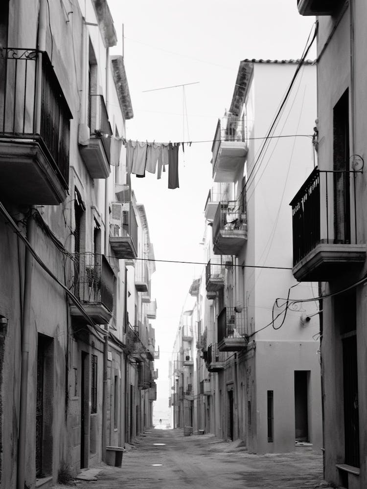 Gaeta, Italy, Black And White Photography 4
