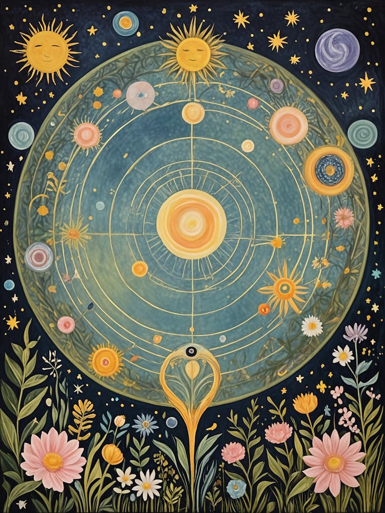 Carte Du Système Solaire