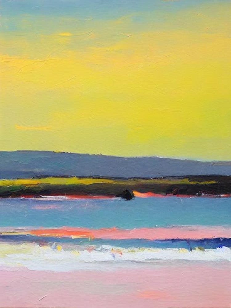 Cemaes Bay, Anglesey, Wales Bright Abstract