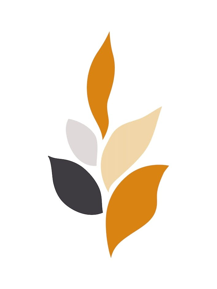 Modern Abstract Leaves