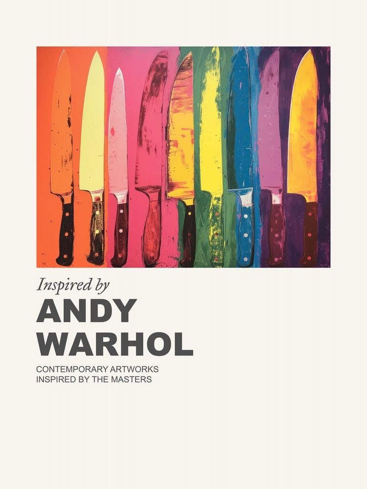 Museum Poster Inspired By Andy Warhol 11