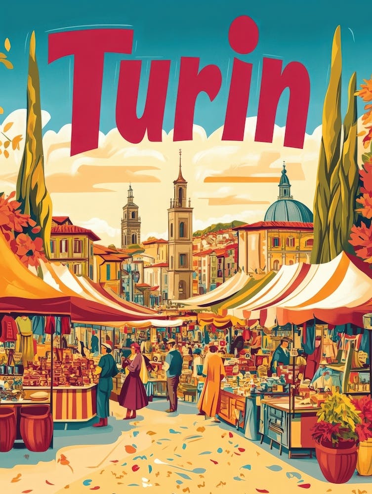 Aihrgdesign A 1970s Inspired Travel Poster For Turin Depictin E6b14538 Ae0b 4afb 9aa0 Fdd4e0a31d67 1