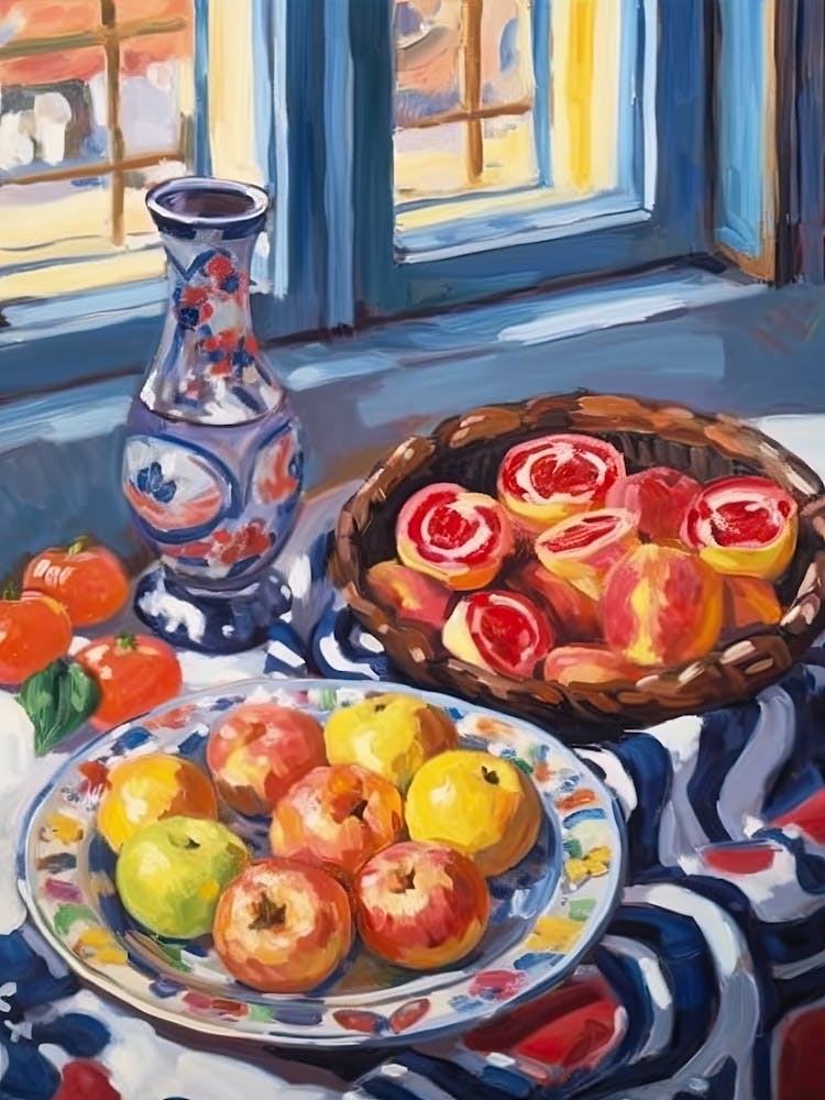 Fruit Danish Pastry Painting 3