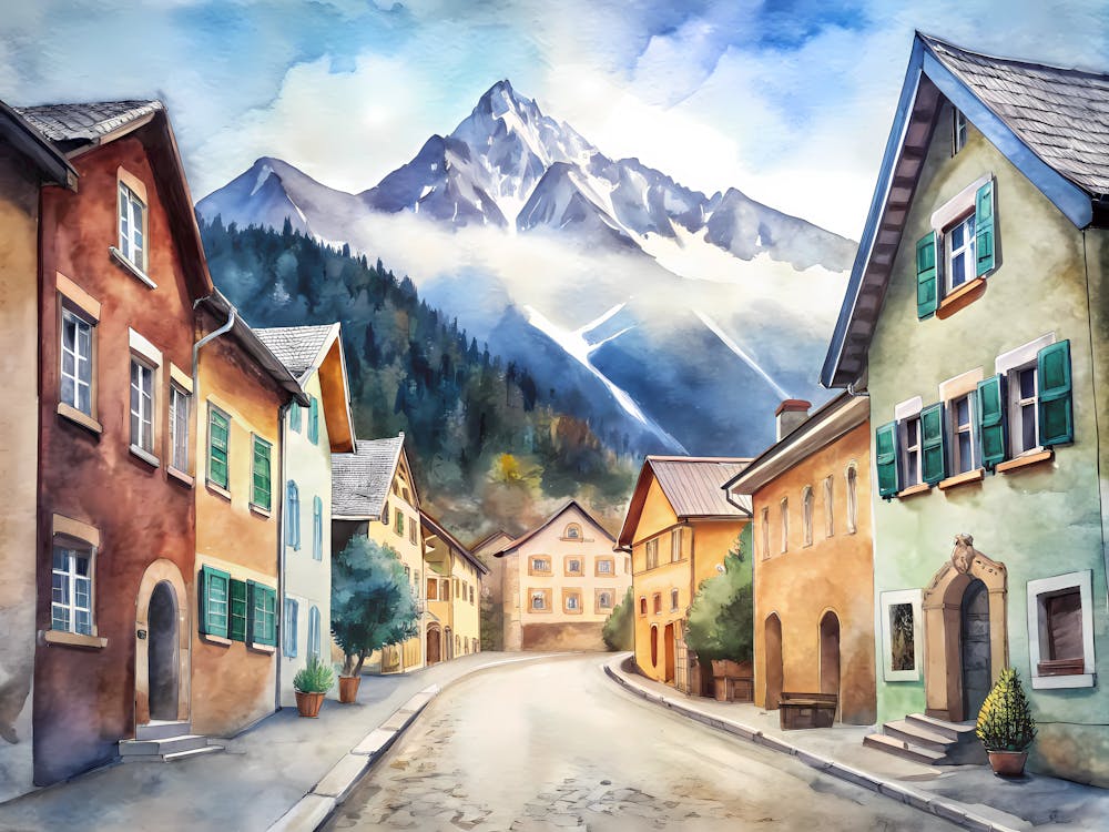 Innsbruck Austria A Vintage