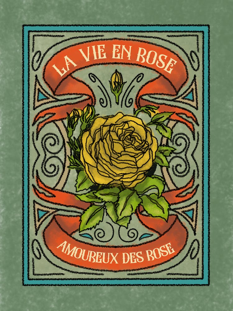 Romantic Rose Poster