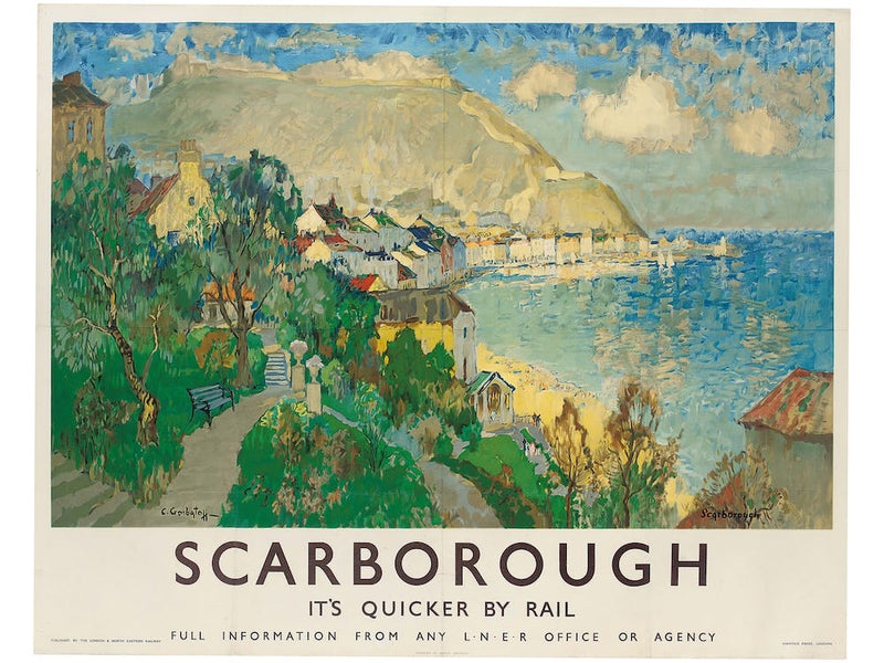 An Advertising Poster For Scarborough