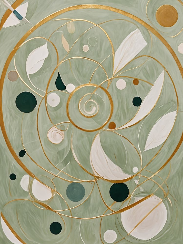 Abstract Green Nature