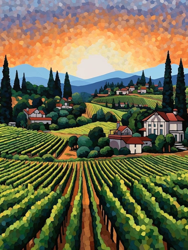 Woodinville Wine Country Fauvism 10