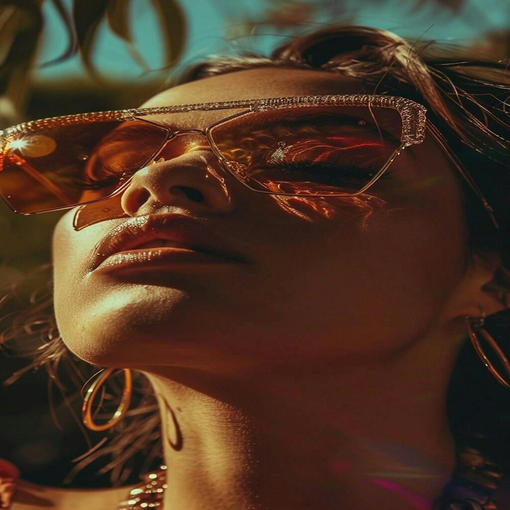 Rhinestone Sunglasses