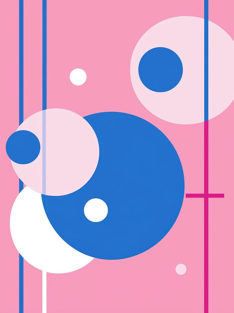 Pink and blue geometry