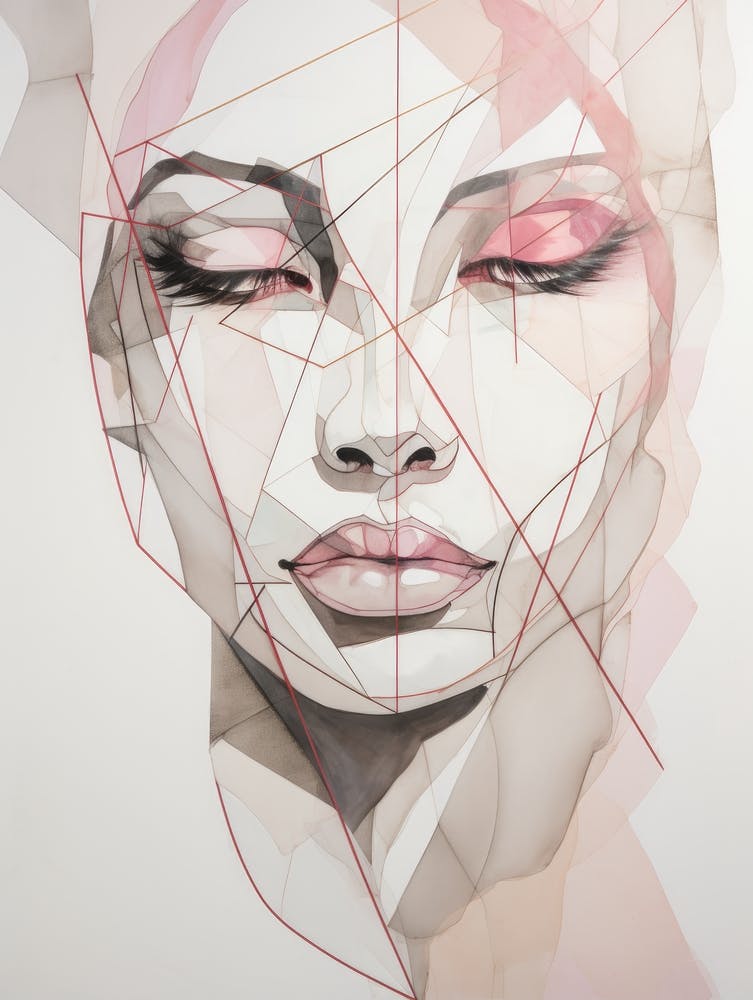 Abstract Portrait Of A Woman 6