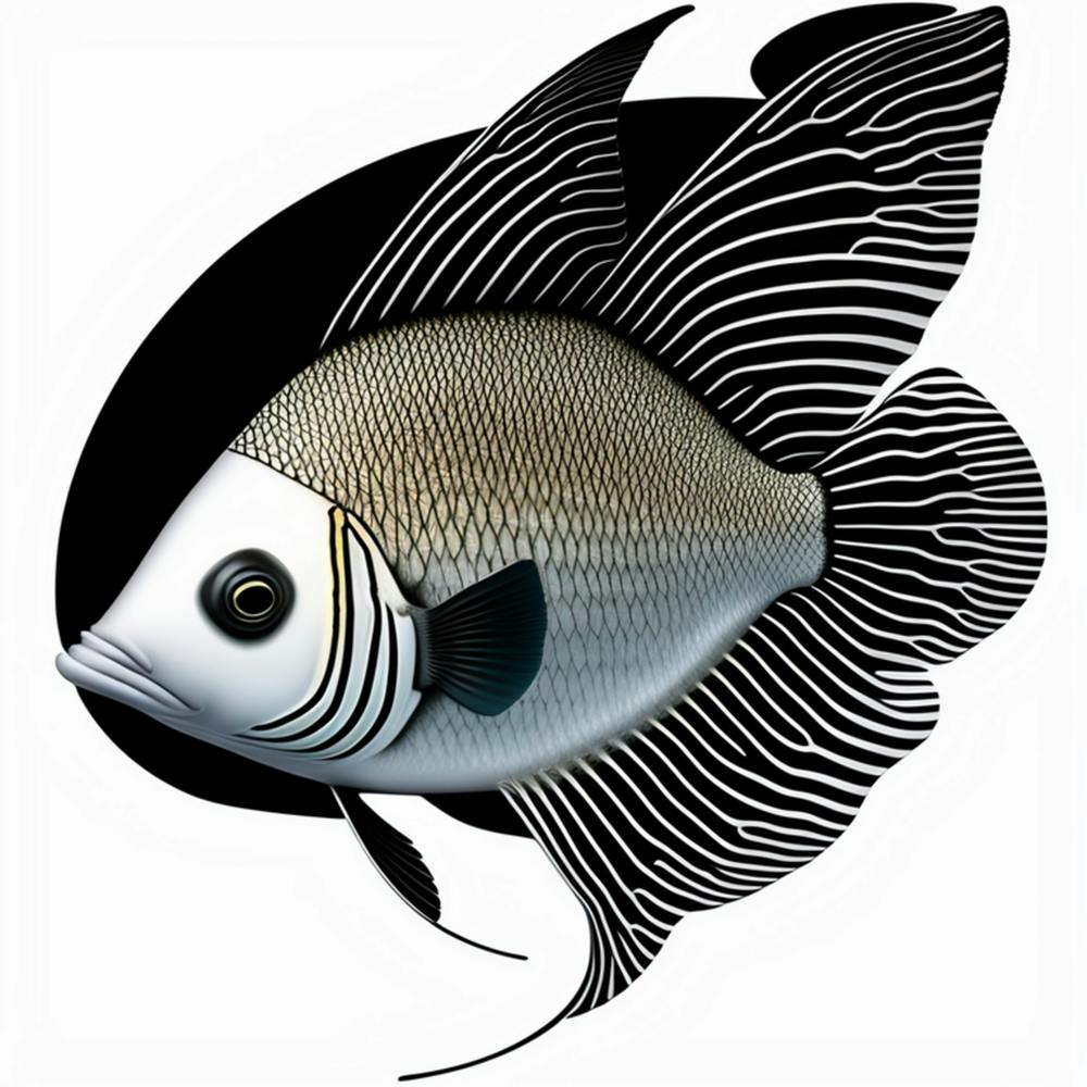 Tattoo Fine Line Butterfly Fish