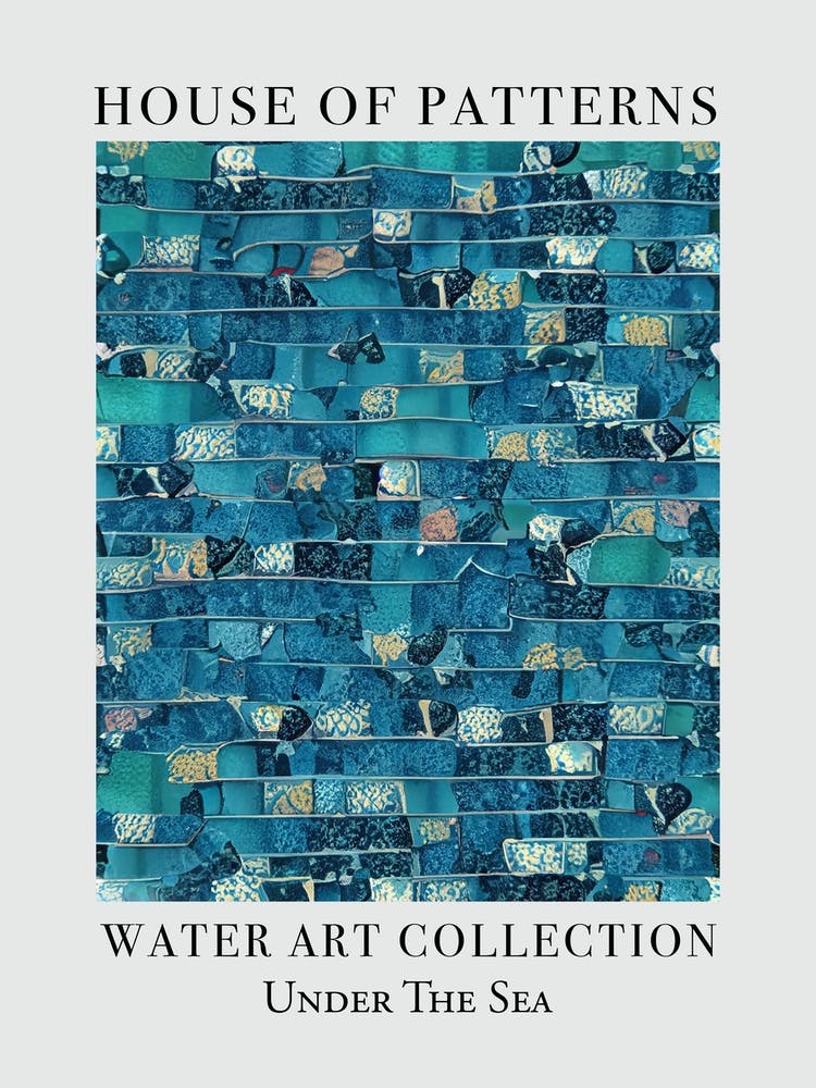 House Of Patterns Under The Sea Water 9