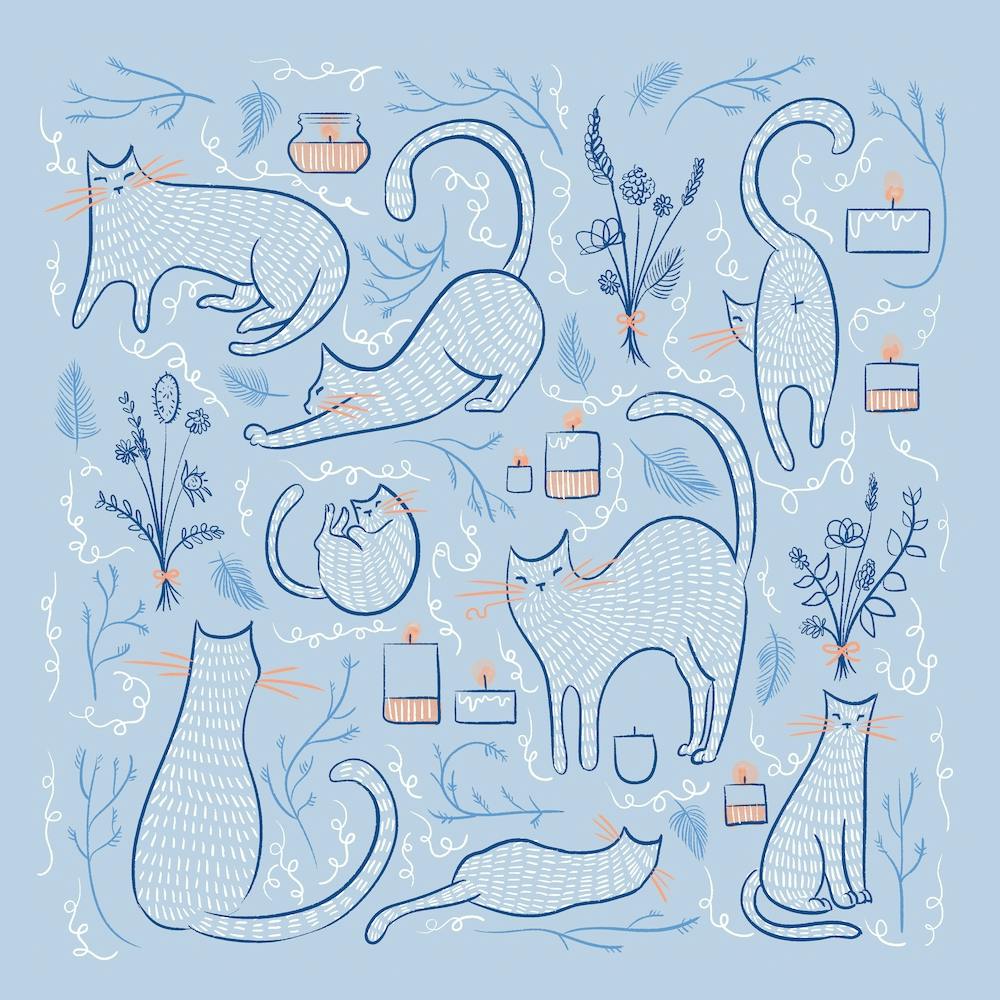 Cats and Candles