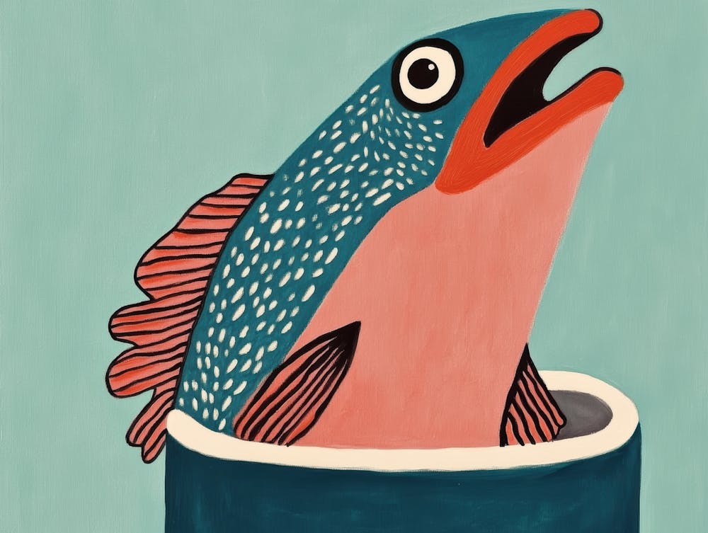 Poisson dans un Pot