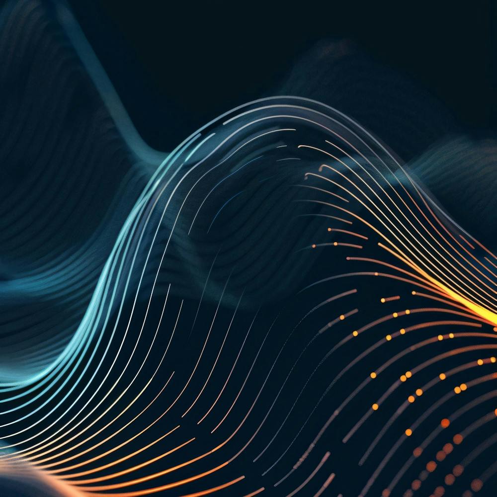 Abstract Wave Pattern 6