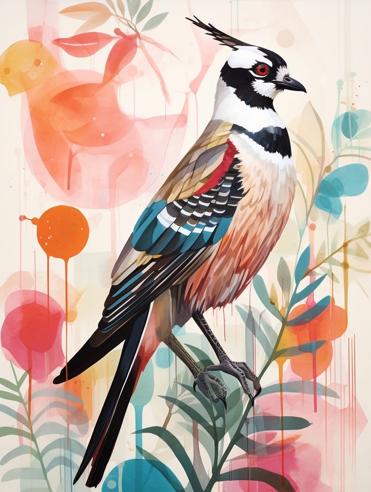 Bird Painting Collage Osprey 3