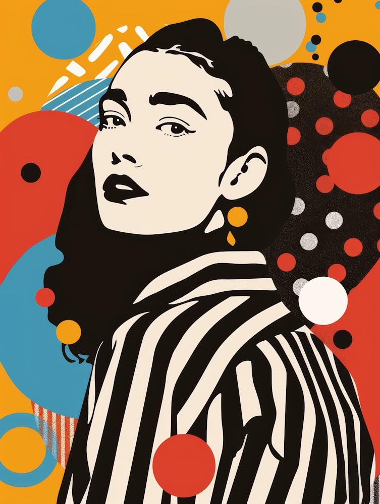 Pop art Woman
