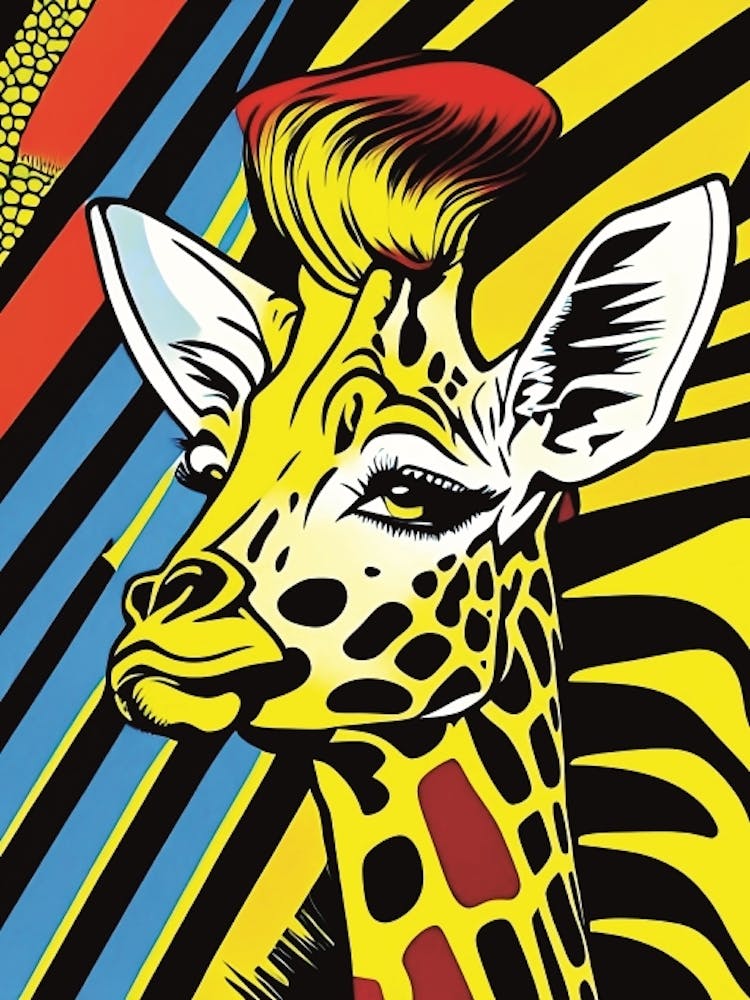 Giraffe By Person