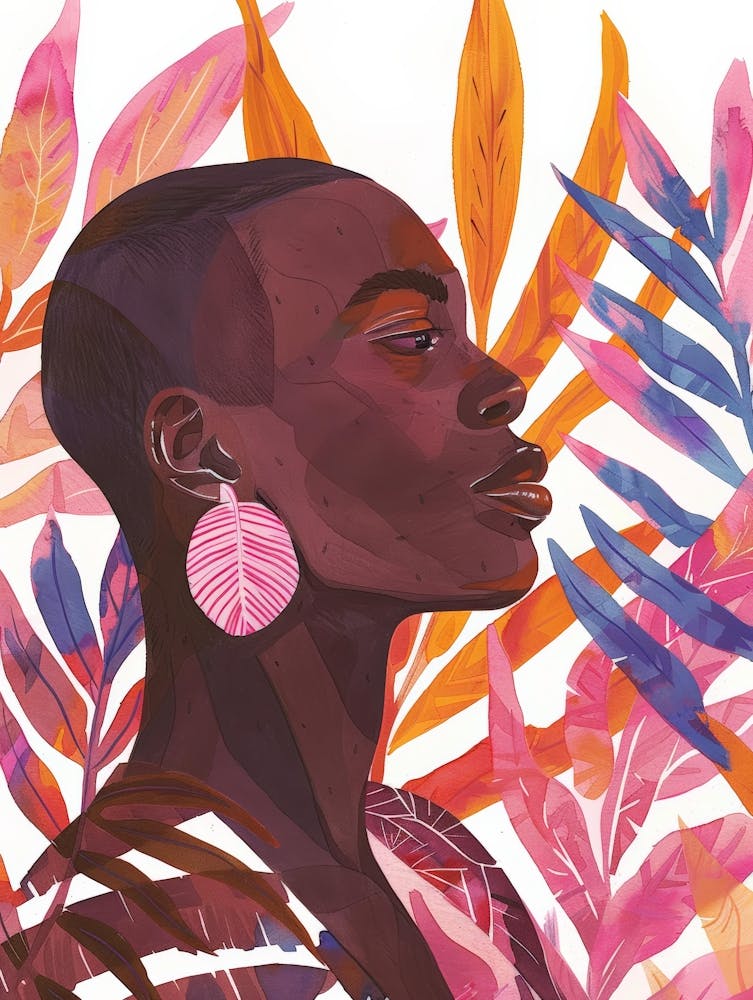 Portrait Of An African Woman 5