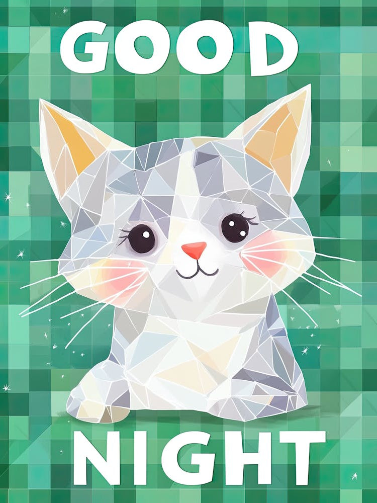 Rainbow Paws Good Night Children S Prints & Kids Posters