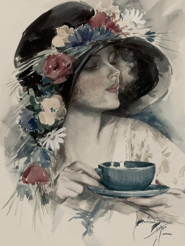 Femme Au Chapeau 1
