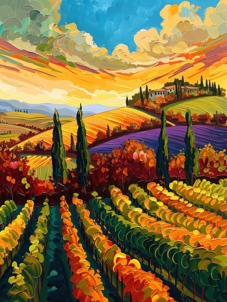 Tuscan Vineyards 1