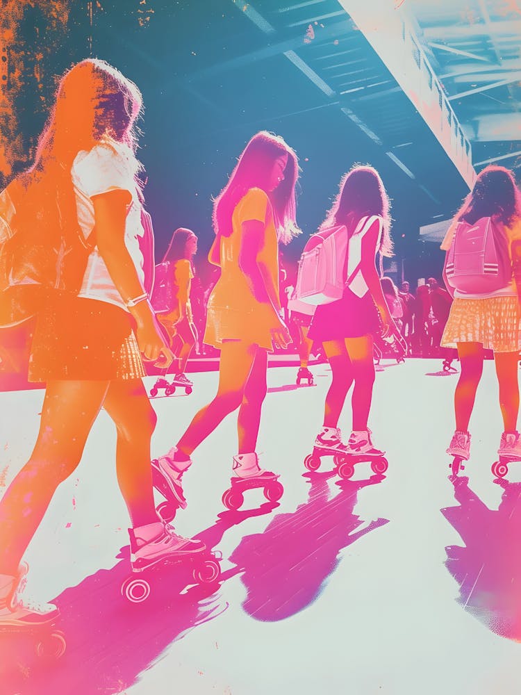 Skateboarding Girls