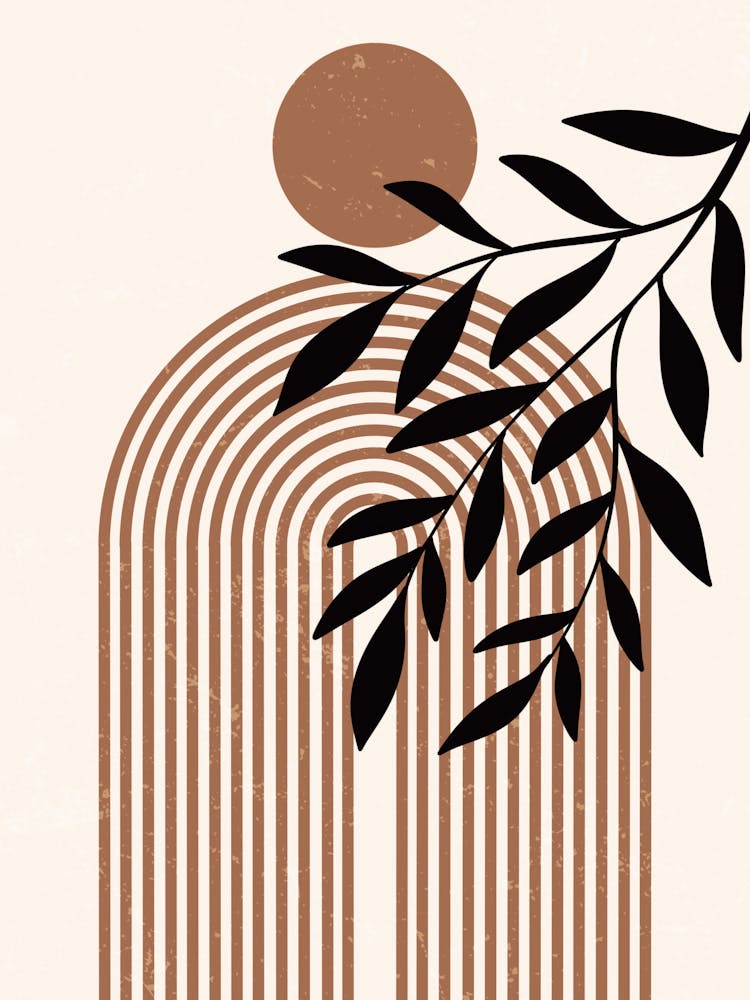 Neutral Boho art