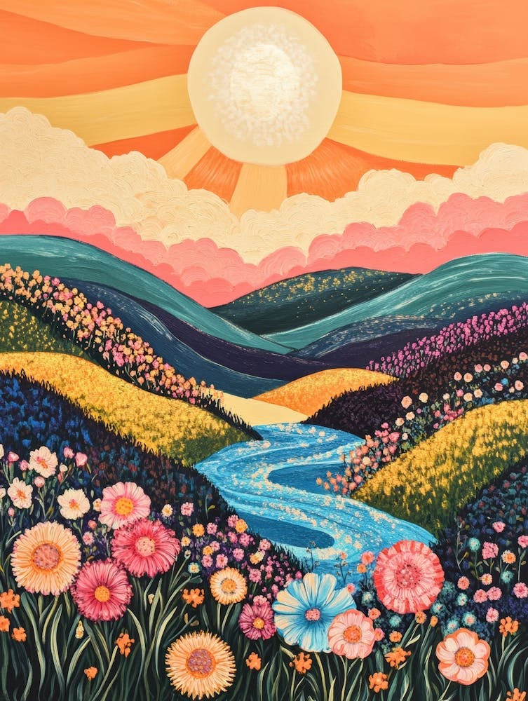 Sunrise In The Valley