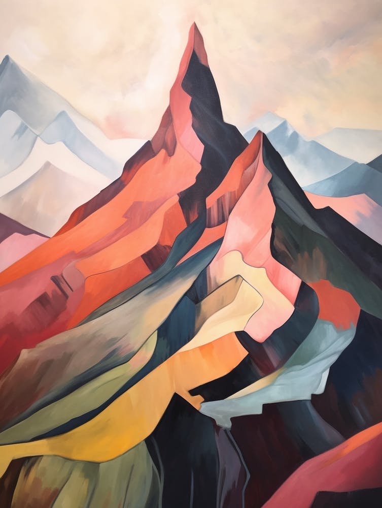 Mount Root Usa 1 Mountain Painting