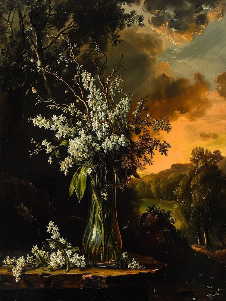 Baroque Floral Still Life Lily Of The Valley 4