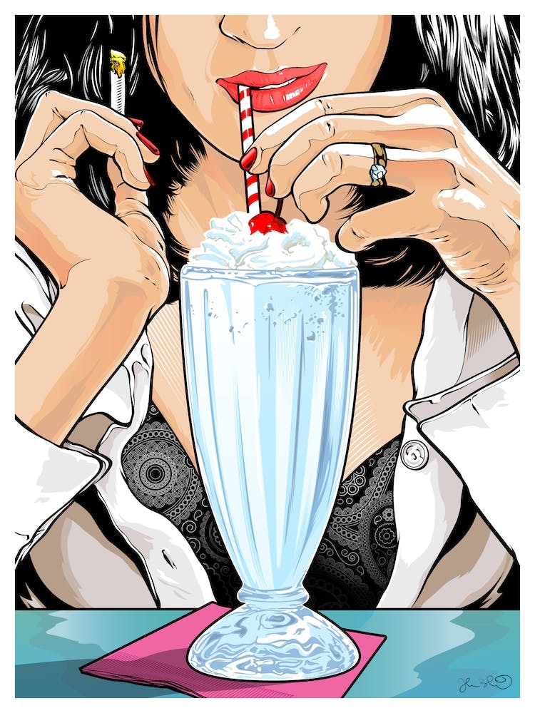 Mia Wallace Pulp Fiction