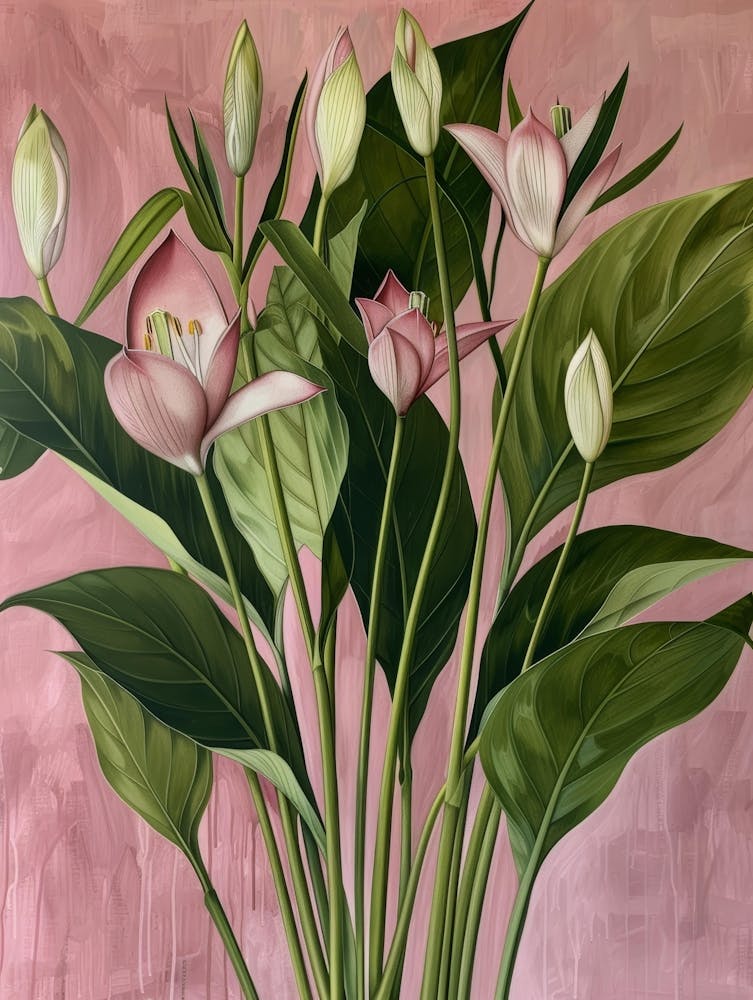 Pink Lilies