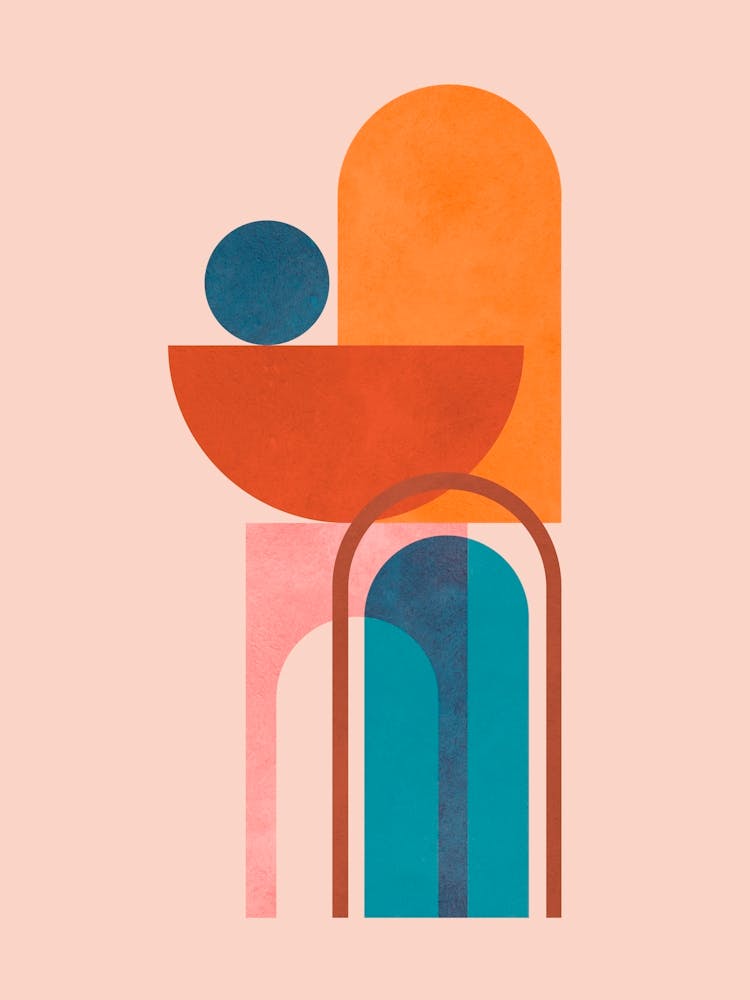 Architectural geometric shapes 2