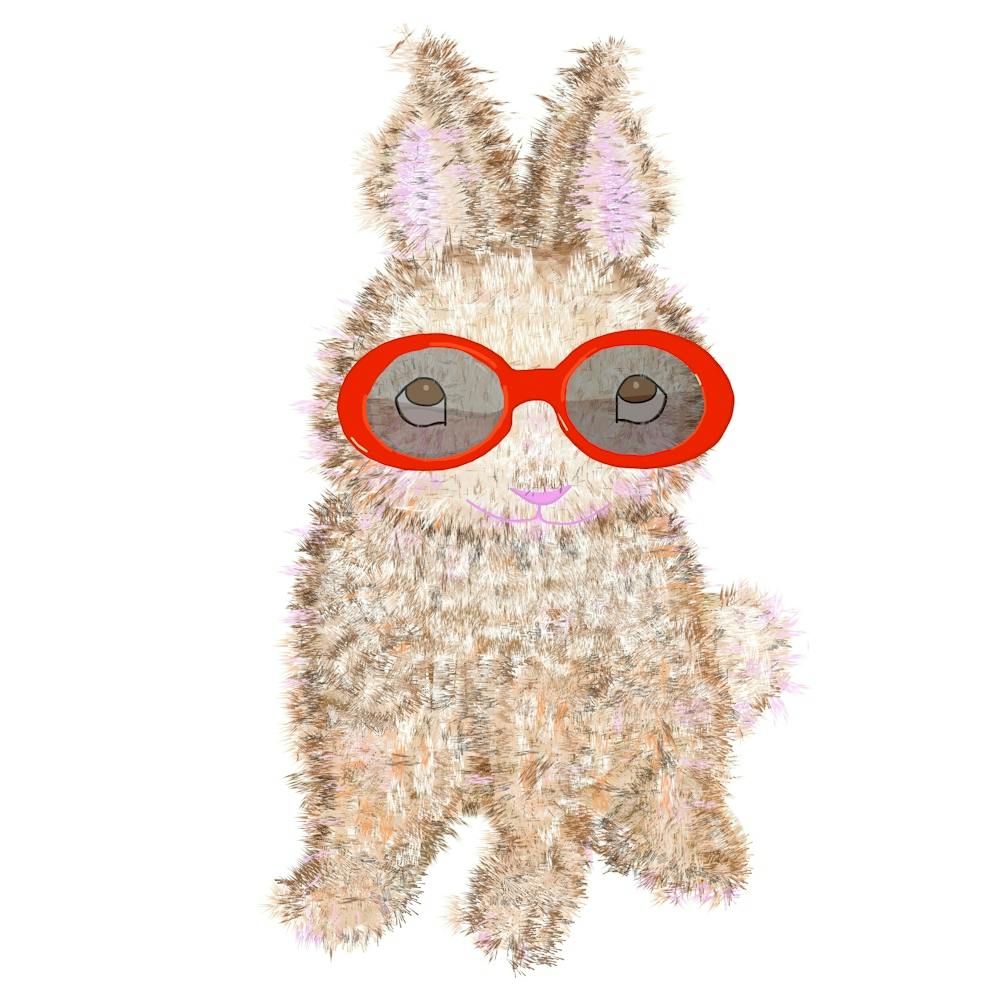 Bunny In Sunglasses