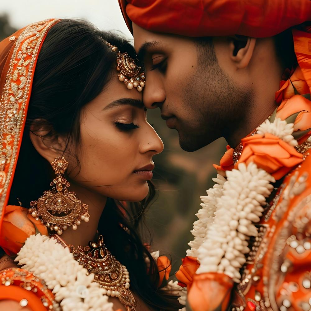 Indian Bride And Groom 2