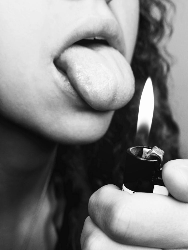Stay Wild - Black and White Photograph
