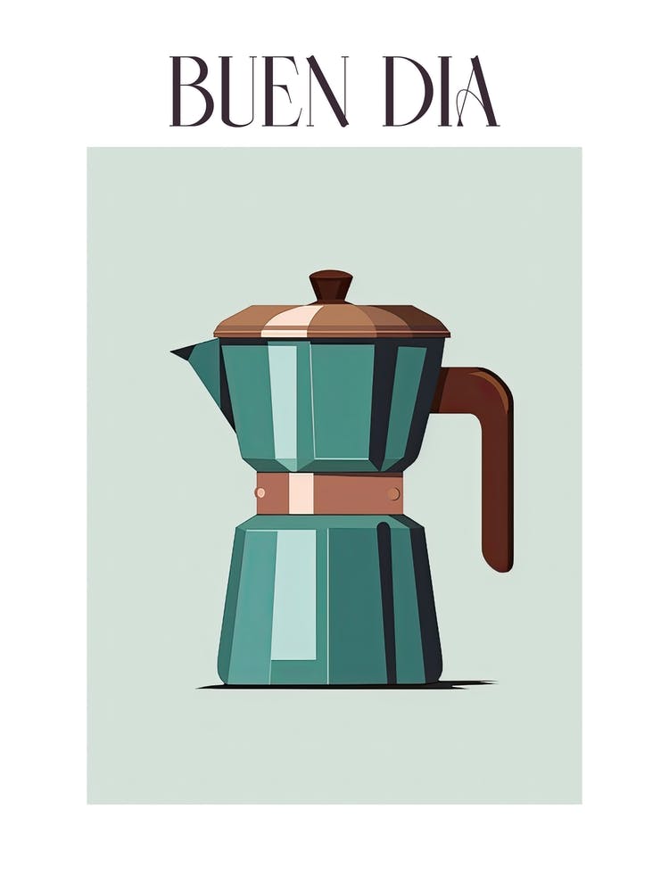 Moka Espresso Italian Coffee Maker Buen Dia 3