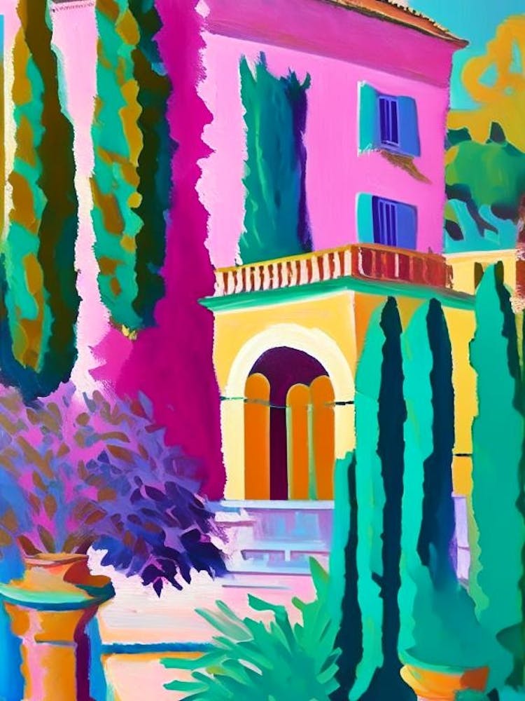 Villa Medici, 1, Italy Abstract Still Life