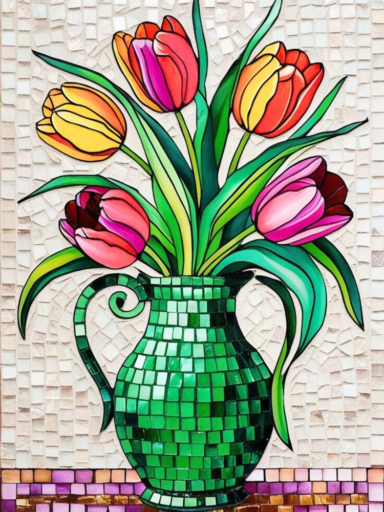 Tulips In A Vase 8